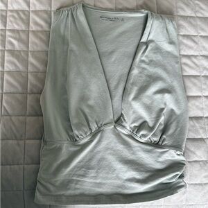 Abercrombie & Fitch Light Sage Green Tank
